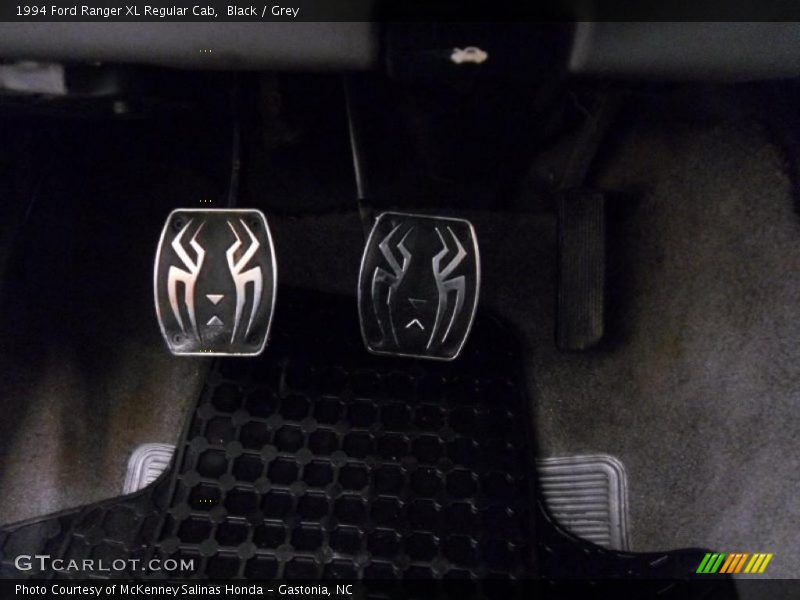 Black / Grey 1994 Ford Ranger XL Regular Cab