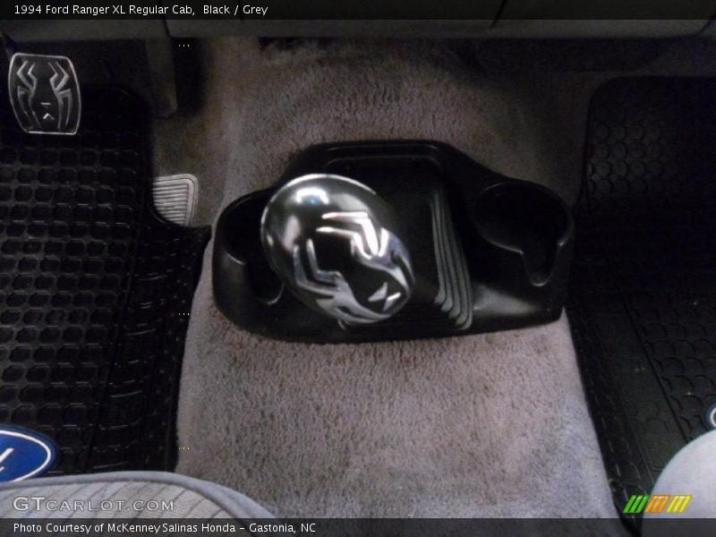 Black / Grey 1994 Ford Ranger XL Regular Cab