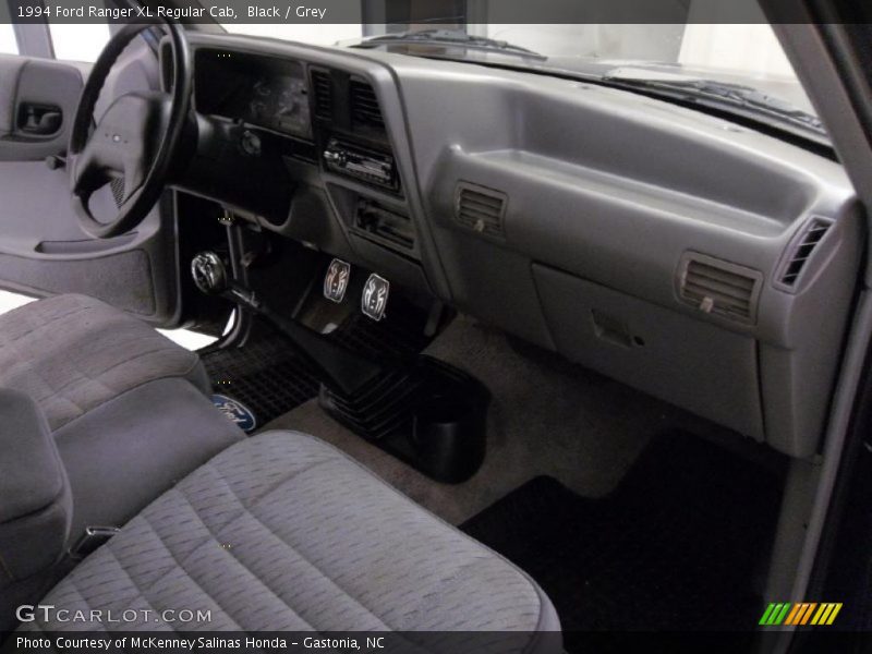 Black / Grey 1994 Ford Ranger XL Regular Cab