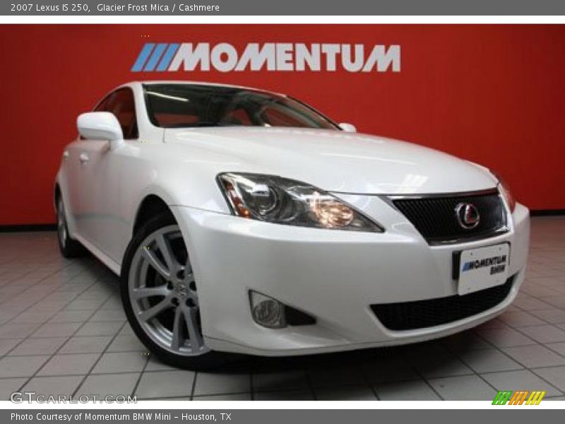 Glacier Frost Mica / Cashmere 2007 Lexus IS 250
