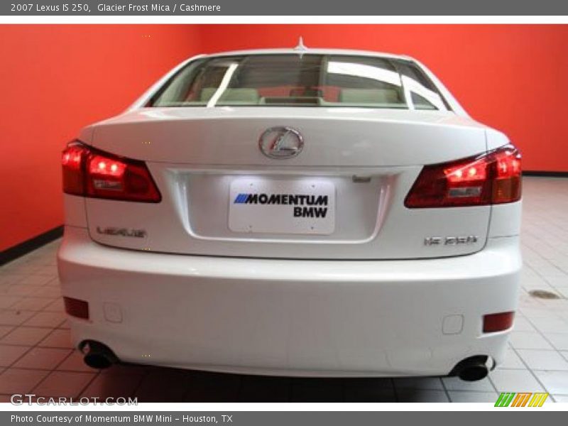 Glacier Frost Mica / Cashmere 2007 Lexus IS 250