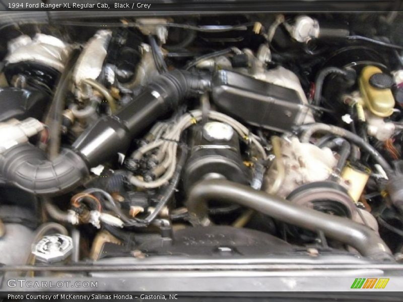 Black / Grey 1994 Ford Ranger XL Regular Cab