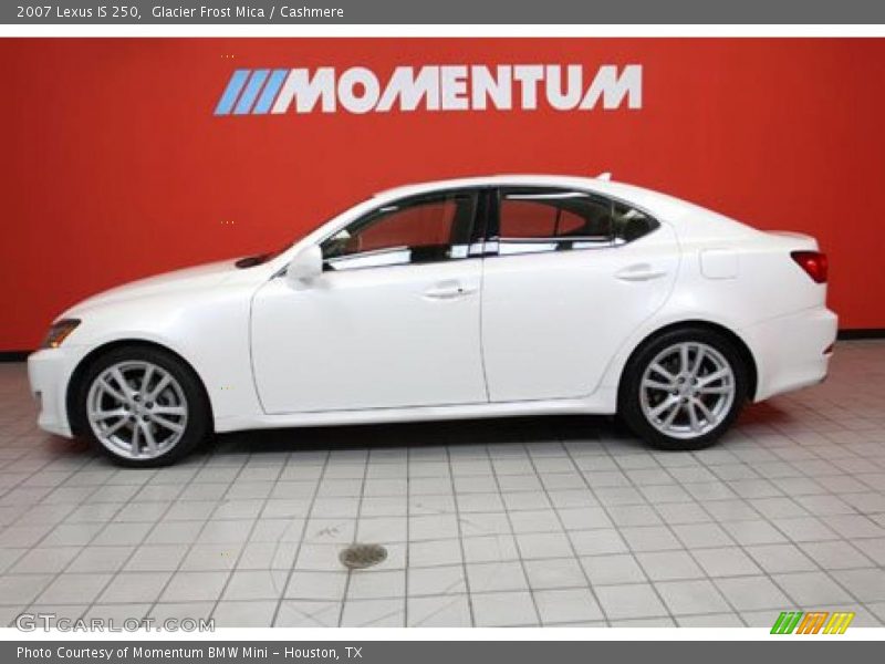 Glacier Frost Mica / Cashmere 2007 Lexus IS 250