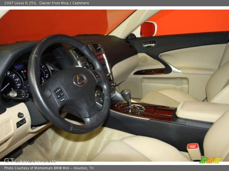 Glacier Frost Mica / Cashmere 2007 Lexus IS 250