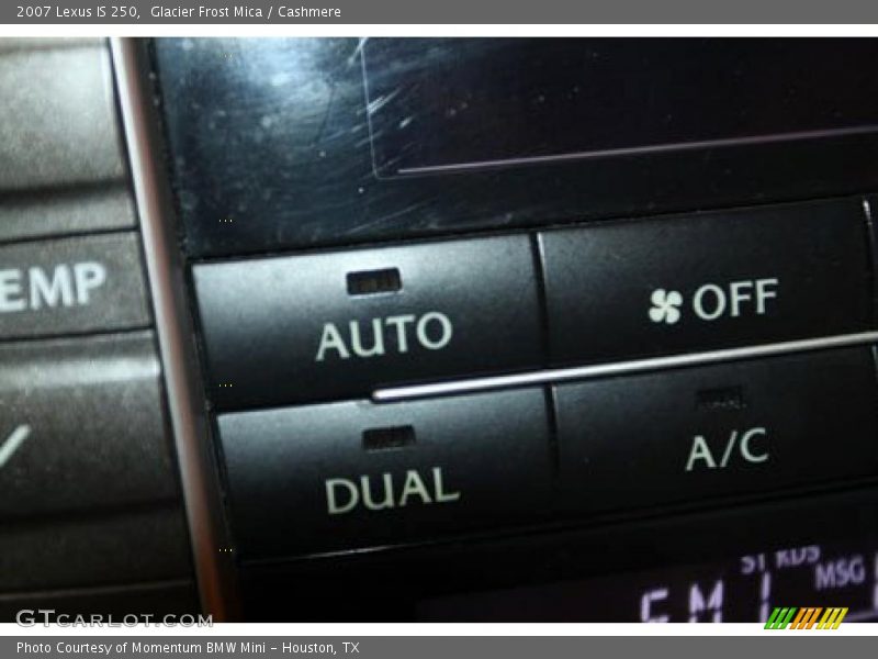 Glacier Frost Mica / Cashmere 2007 Lexus IS 250