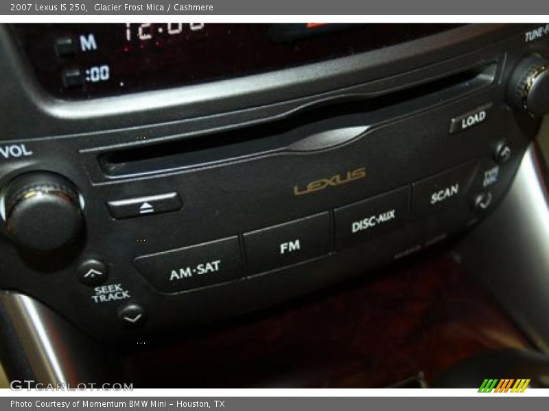 Glacier Frost Mica / Cashmere 2007 Lexus IS 250