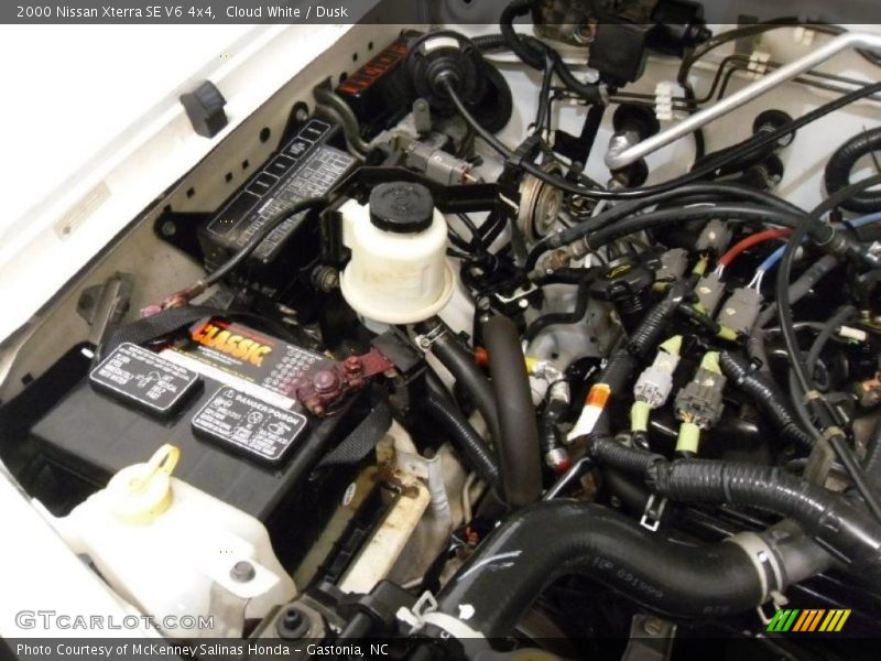 Cloud White / Dusk 2000 Nissan Xterra SE V6 4x4