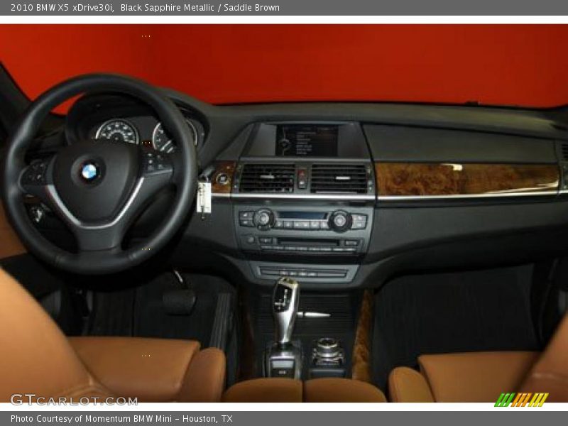 Black Sapphire Metallic / Saddle Brown 2010 BMW X5 xDrive30i