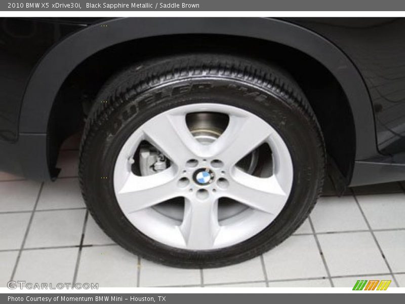 Black Sapphire Metallic / Saddle Brown 2010 BMW X5 xDrive30i