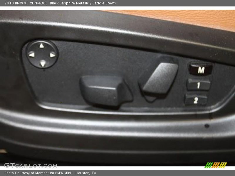 Black Sapphire Metallic / Saddle Brown 2010 BMW X5 xDrive30i