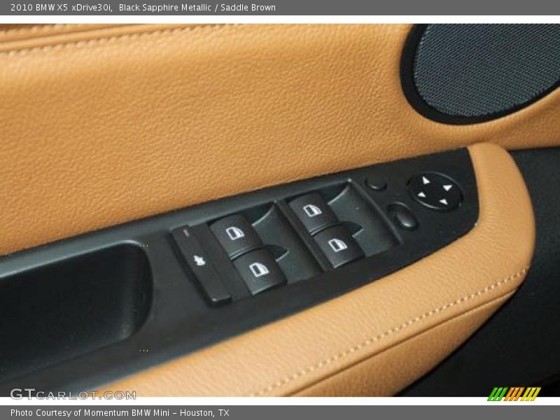 Black Sapphire Metallic / Saddle Brown 2010 BMW X5 xDrive30i