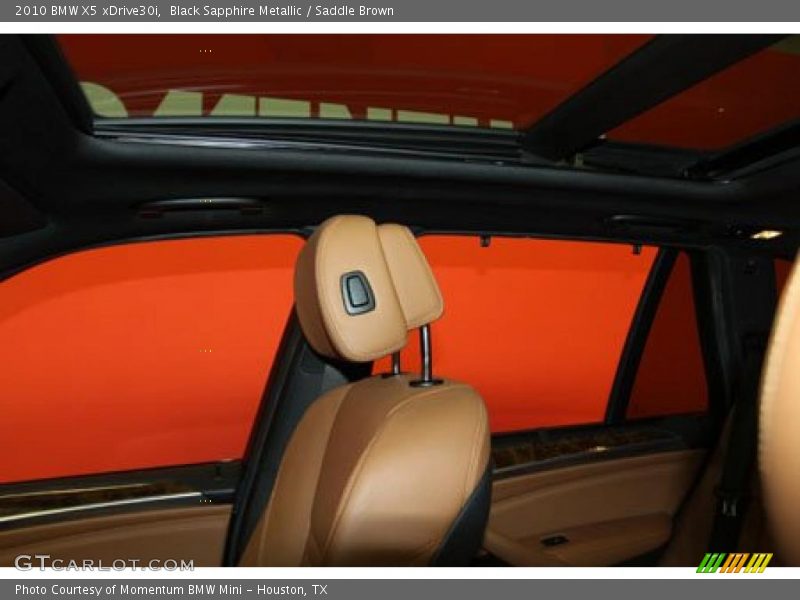 Black Sapphire Metallic / Saddle Brown 2010 BMW X5 xDrive30i