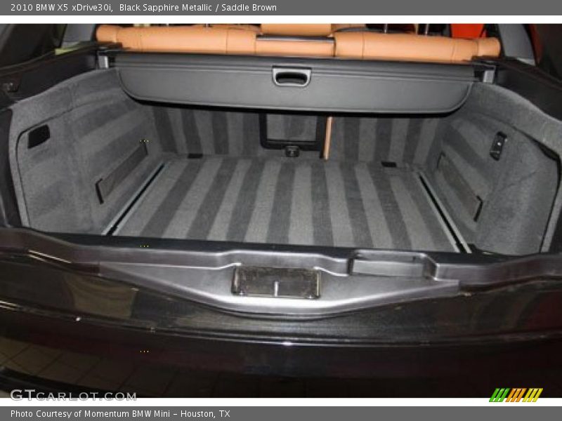 Black Sapphire Metallic / Saddle Brown 2010 BMW X5 xDrive30i