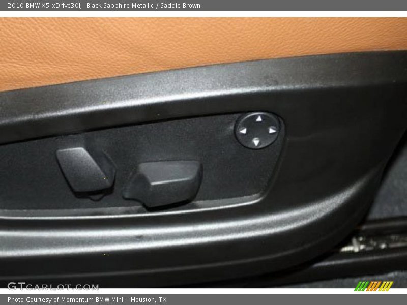 Black Sapphire Metallic / Saddle Brown 2010 BMW X5 xDrive30i