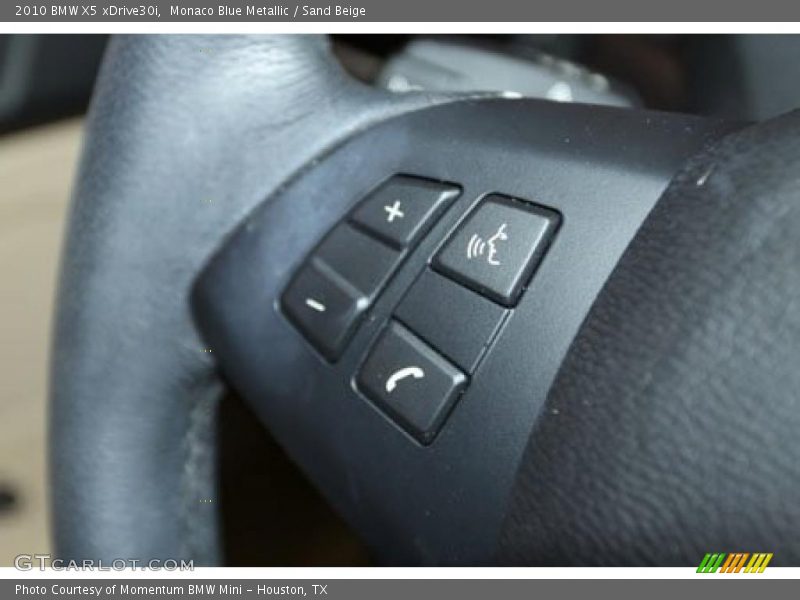 Monaco Blue Metallic / Sand Beige 2010 BMW X5 xDrive30i