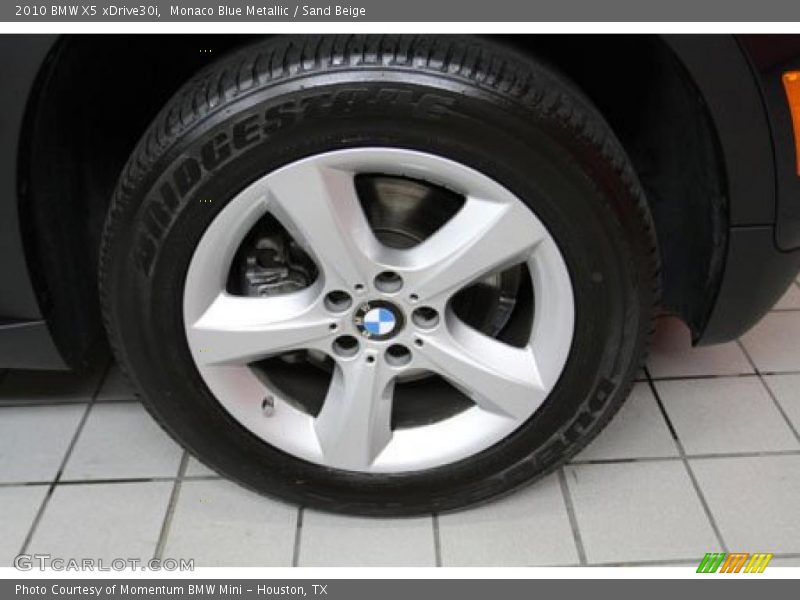 Monaco Blue Metallic / Sand Beige 2010 BMW X5 xDrive30i