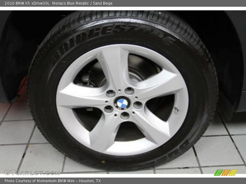 Monaco Blue Metallic / Sand Beige 2010 BMW X5 xDrive30i