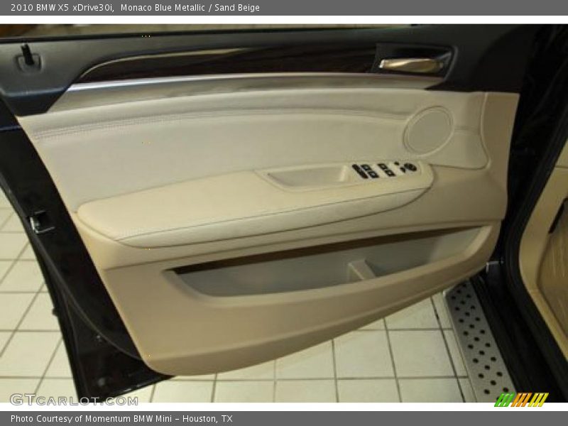 Monaco Blue Metallic / Sand Beige 2010 BMW X5 xDrive30i