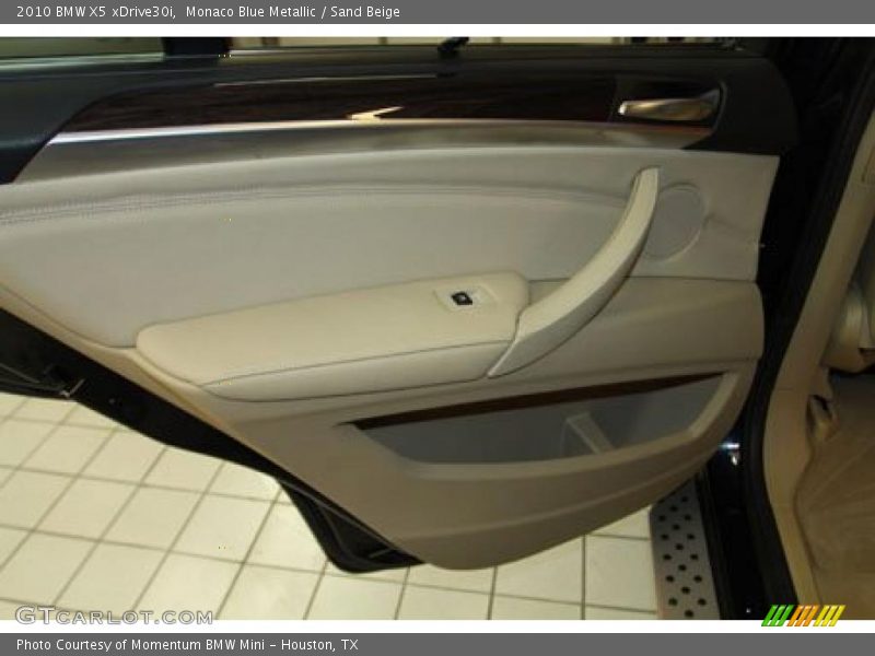 Monaco Blue Metallic / Sand Beige 2010 BMW X5 xDrive30i