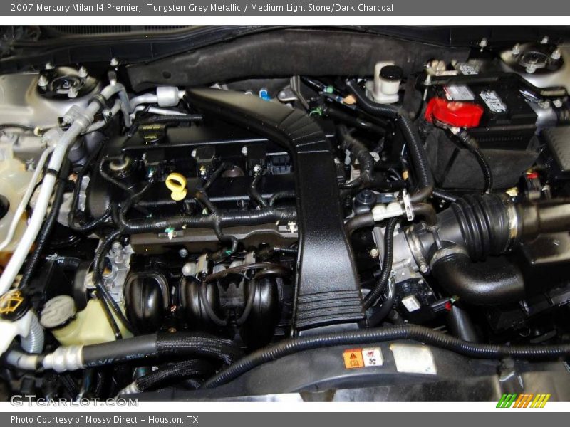 Tungsten Grey Metallic / Medium Light Stone/Dark Charcoal 2007 Mercury Milan I4 Premier