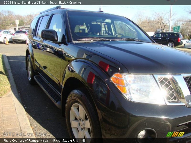 Super Black / Graphite 2008 Nissan Pathfinder SE 4x4