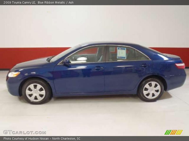 Blue Ribbon Metallic / Ash 2009 Toyota Camry LE
