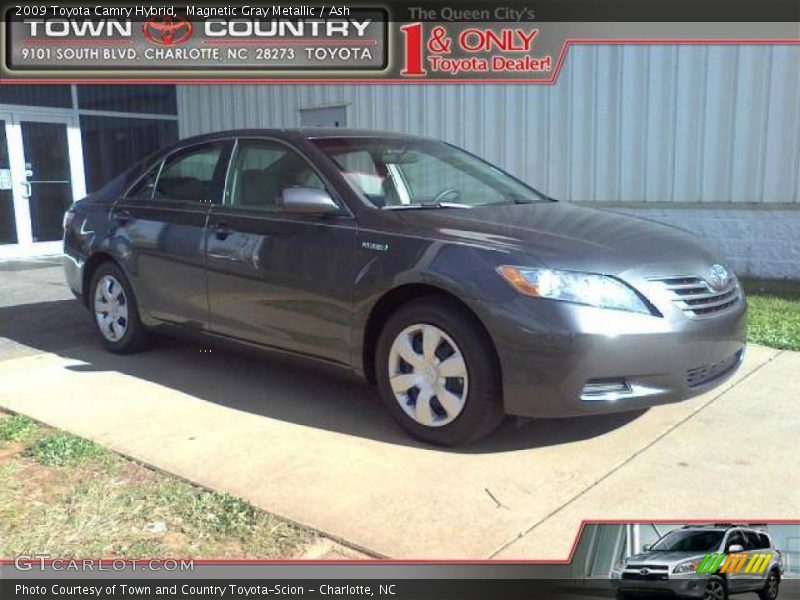 Magnetic Gray Metallic / Ash 2009 Toyota Camry Hybrid
