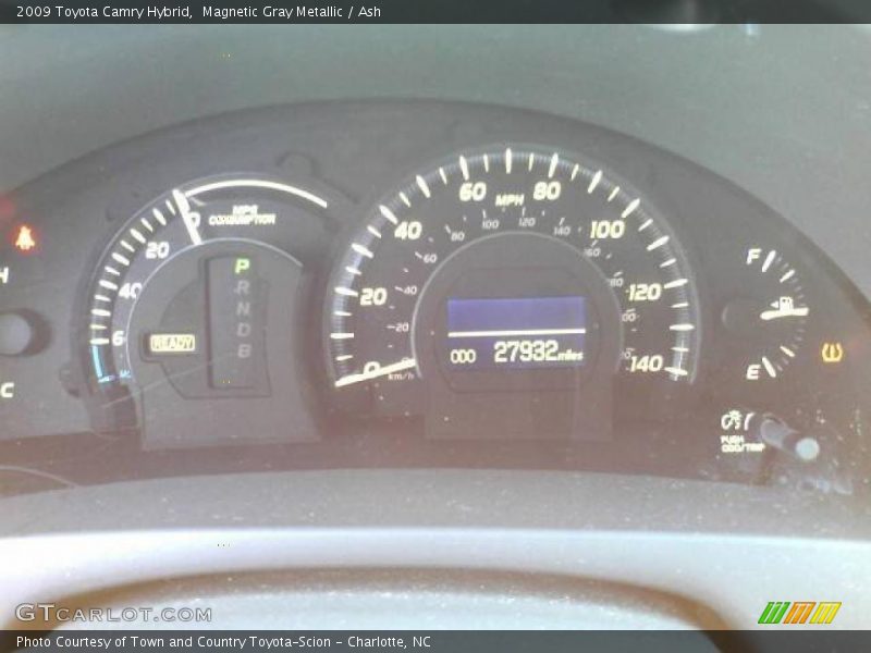 Magnetic Gray Metallic / Ash 2009 Toyota Camry Hybrid