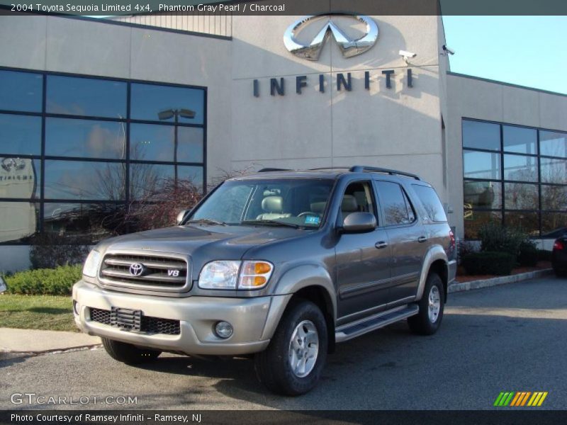 Phantom Gray Pearl / Charcoal 2004 Toyota Sequoia Limited 4x4