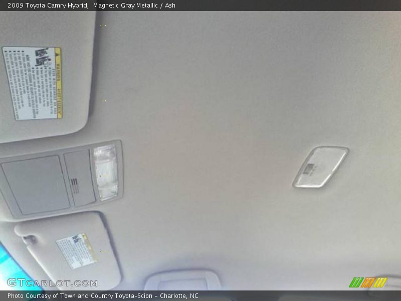 Magnetic Gray Metallic / Ash 2009 Toyota Camry Hybrid