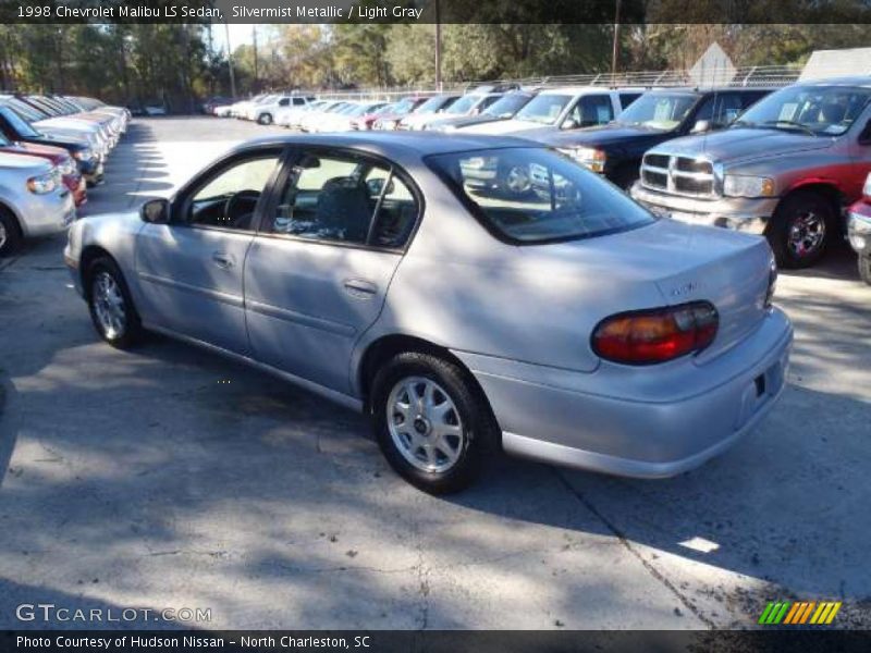 Silvermist Metallic / Light Gray 1998 Chevrolet Malibu LS Sedan