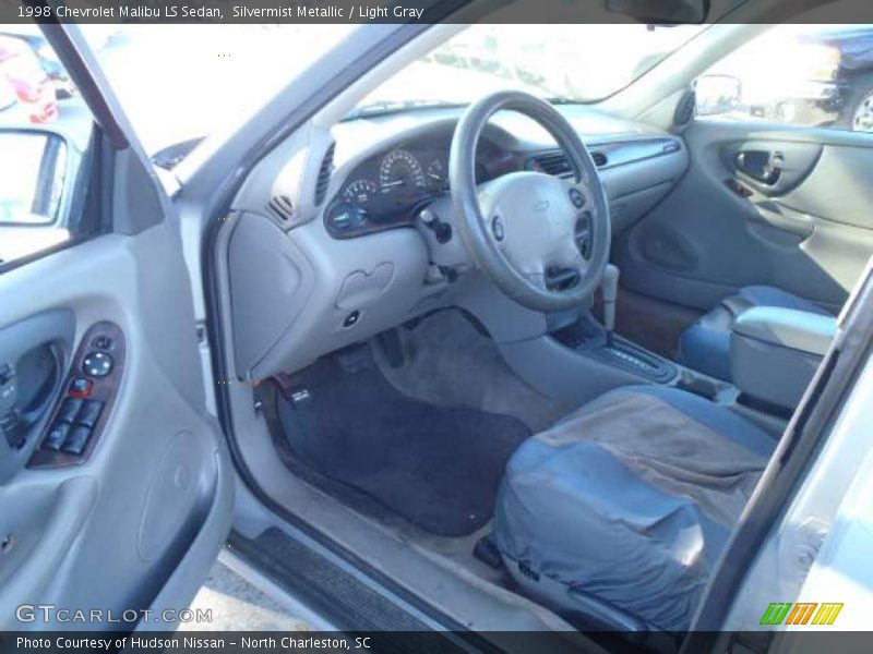 Silvermist Metallic / Light Gray 1998 Chevrolet Malibu LS Sedan