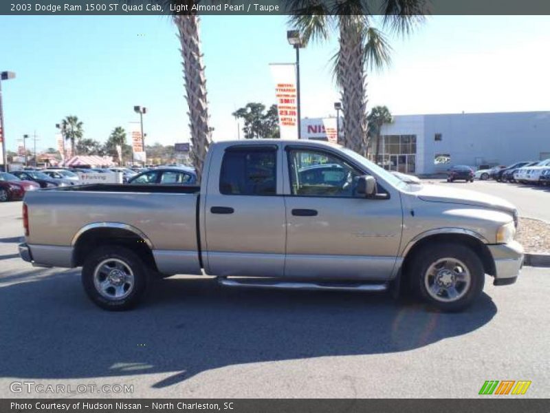 Light Almond Pearl / Taupe 2003 Dodge Ram 1500 ST Quad Cab