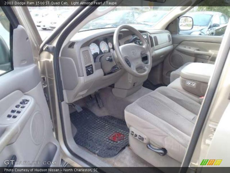 Taupe Interior - 2003 Ram 1500 ST Quad Cab 