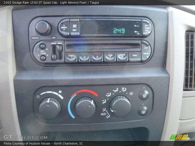 Controls of 2003 Ram 1500 ST Quad Cab