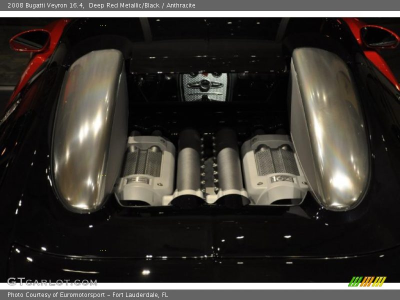  2008 Veyron 16.4 Engine - 8.0 Liter Quad-Turbocharged DOHC 64-Valve VVT W16