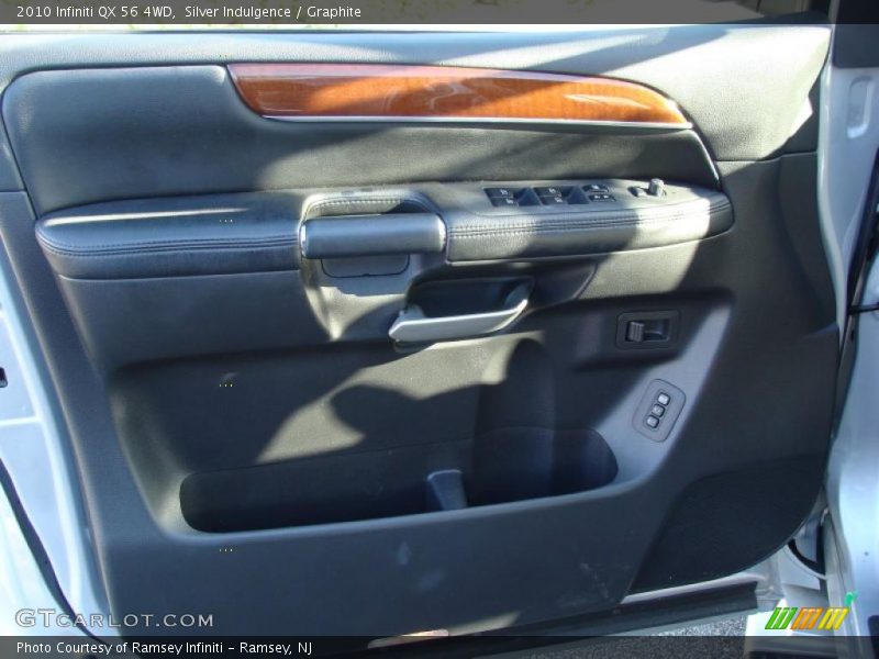 Silver Indulgence / Graphite 2010 Infiniti QX 56 4WD