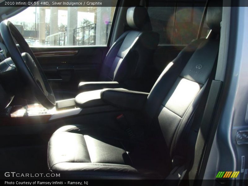 Silver Indulgence / Graphite 2010 Infiniti QX 56 4WD