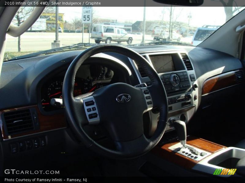 Silver Indulgence / Graphite 2010 Infiniti QX 56 4WD