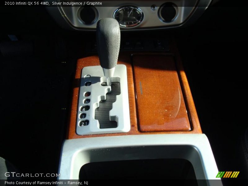  2010 QX 56 4WD 5 Speed Automatic Shifter