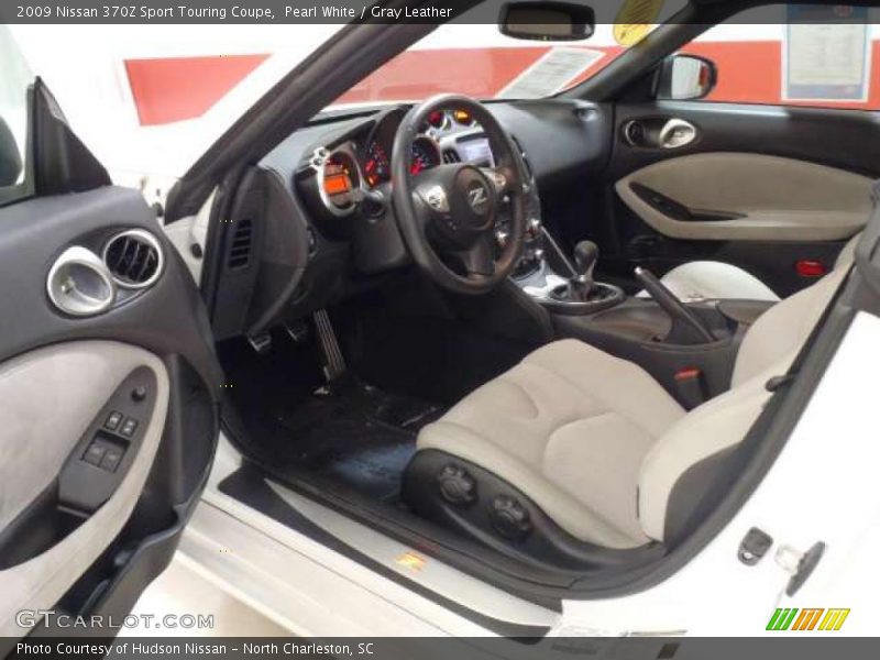  2009 370Z Sport Touring Coupe Gray Leather Interior