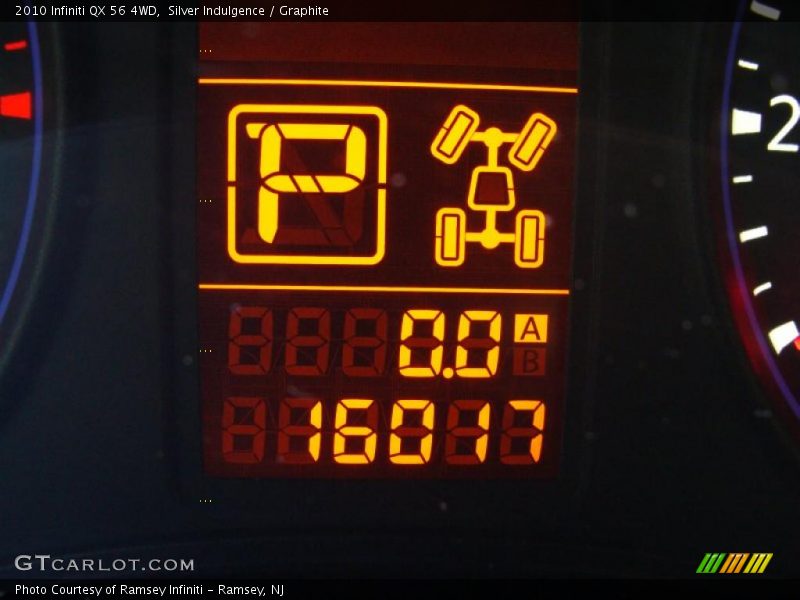 Silver Indulgence / Graphite 2010 Infiniti QX 56 4WD