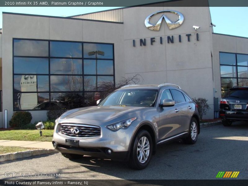 Platinum Graphite / Graphite 2010 Infiniti FX 35 AWD