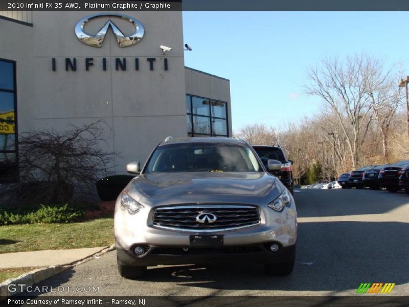 Platinum Graphite / Graphite 2010 Infiniti FX 35 AWD