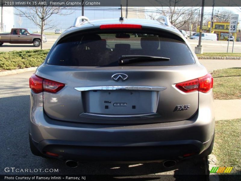 Platinum Graphite / Graphite 2010 Infiniti FX 35 AWD