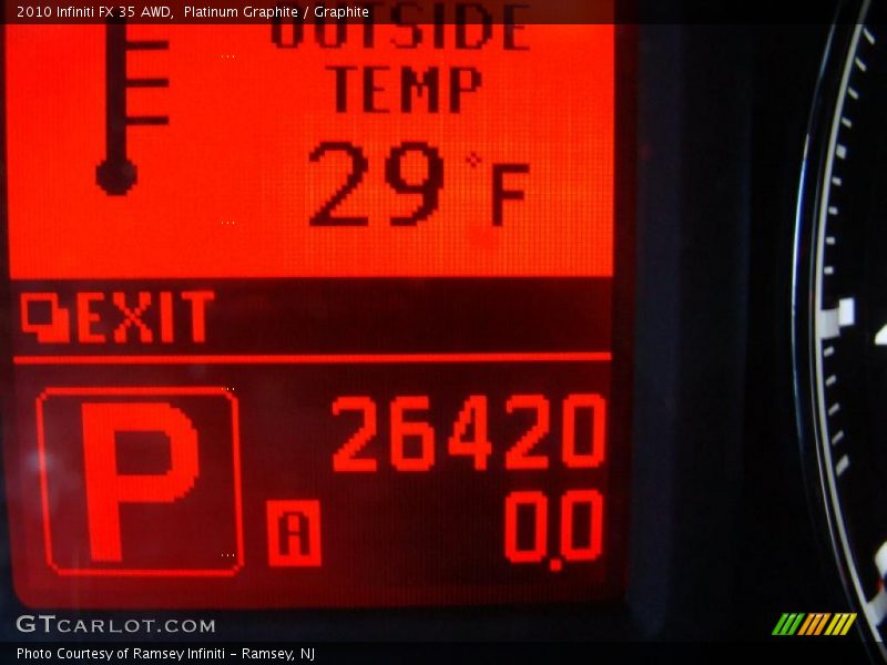 Platinum Graphite / Graphite 2010 Infiniti FX 35 AWD