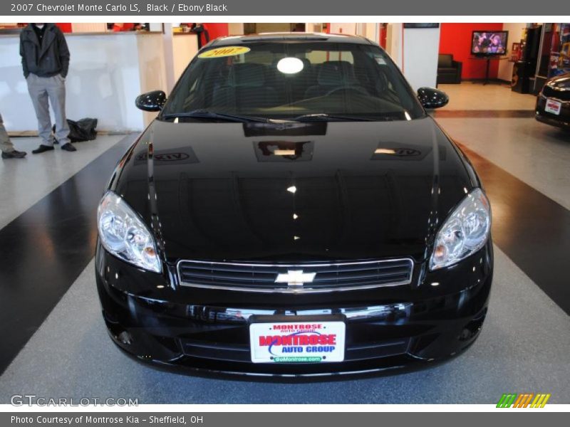 Black / Ebony Black 2007 Chevrolet Monte Carlo LS