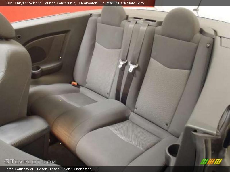 Clearwater Blue Pearl / Dark Slate Gray 2009 Chrysler Sebring Touring Convertible