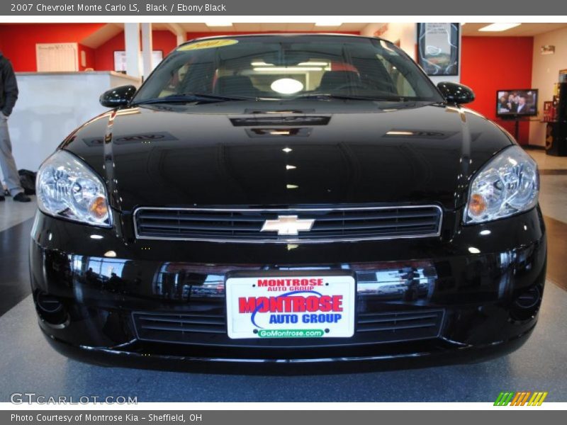 Black / Ebony Black 2007 Chevrolet Monte Carlo LS