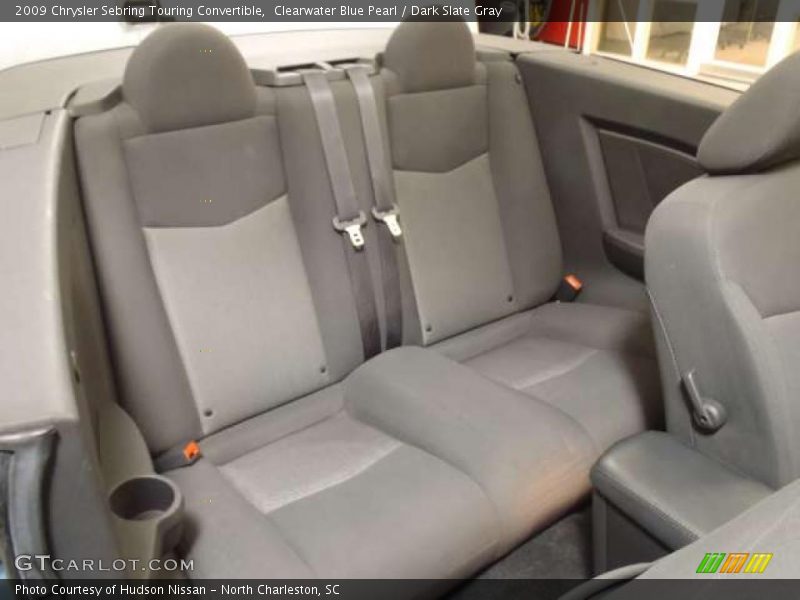 Clearwater Blue Pearl / Dark Slate Gray 2009 Chrysler Sebring Touring Convertible